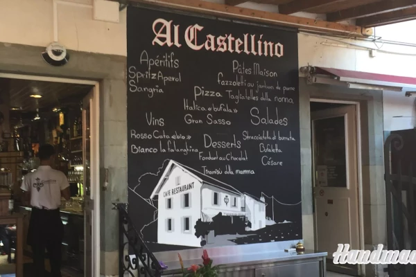 menu ardoise pour restaurant