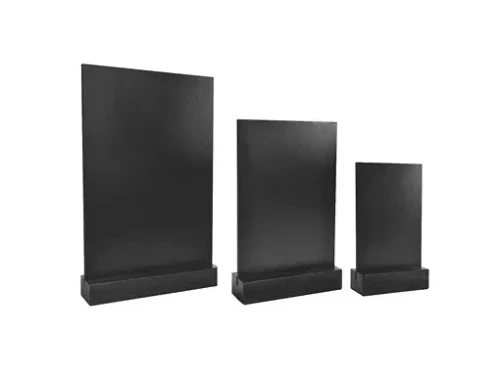 3 portes menus ardoises en bois