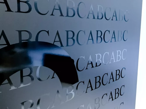 sticker de vitrine de magasin