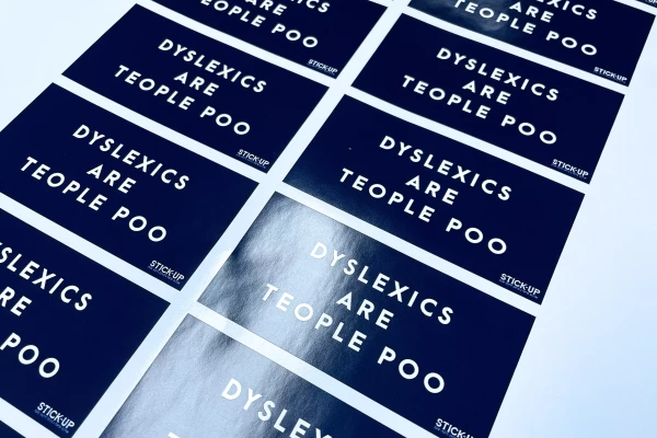 planche de stickers bleus