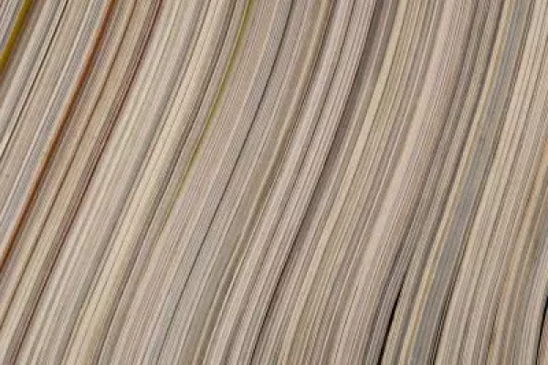 vue zoomé de textures de livres