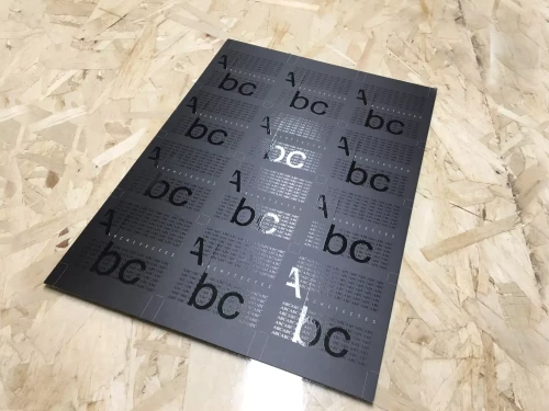 la conception de cartes de visites