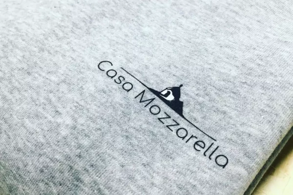 sweat-shirt casa mozzarella imprimé