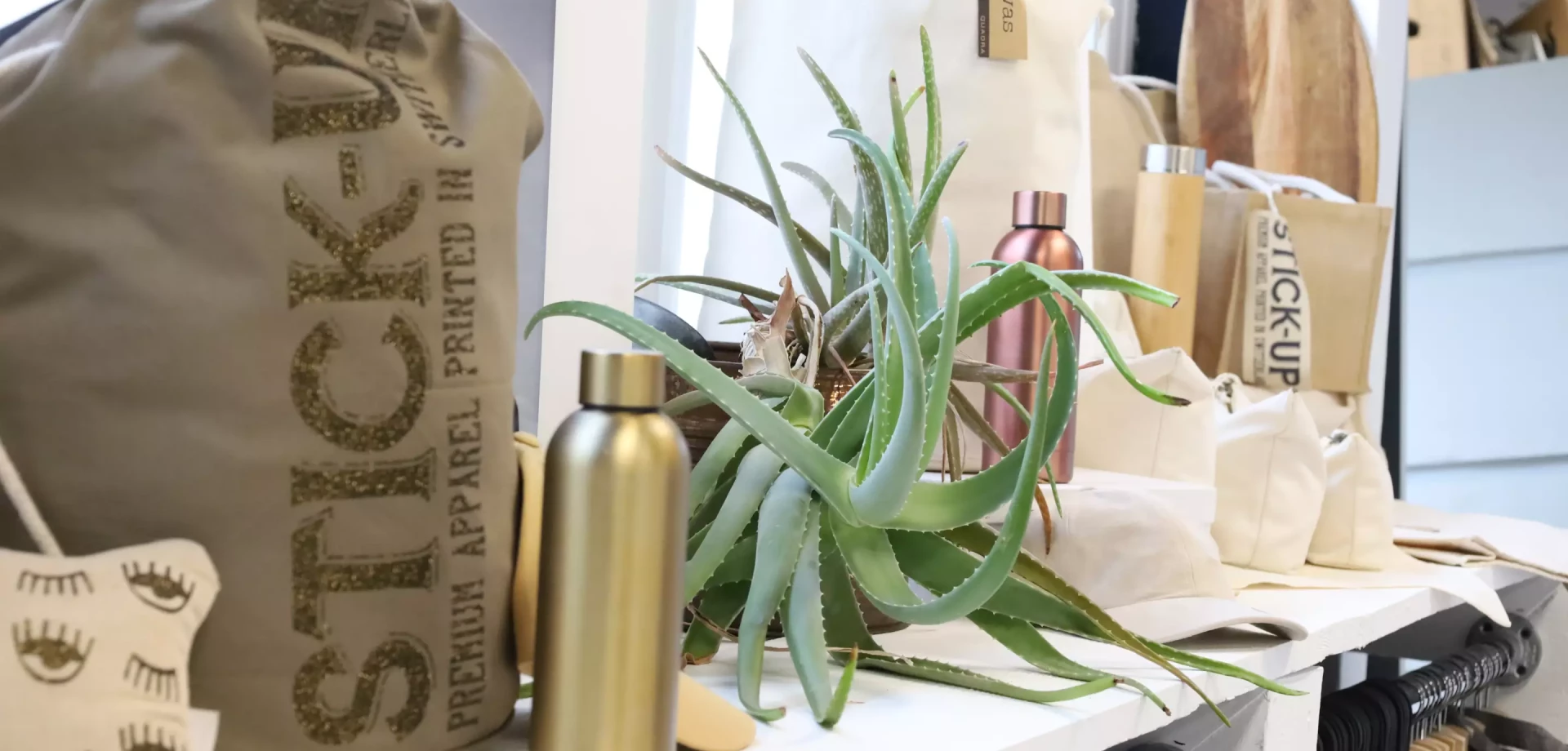 présentoir de boutique