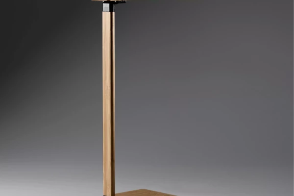 lampe de bureau brune