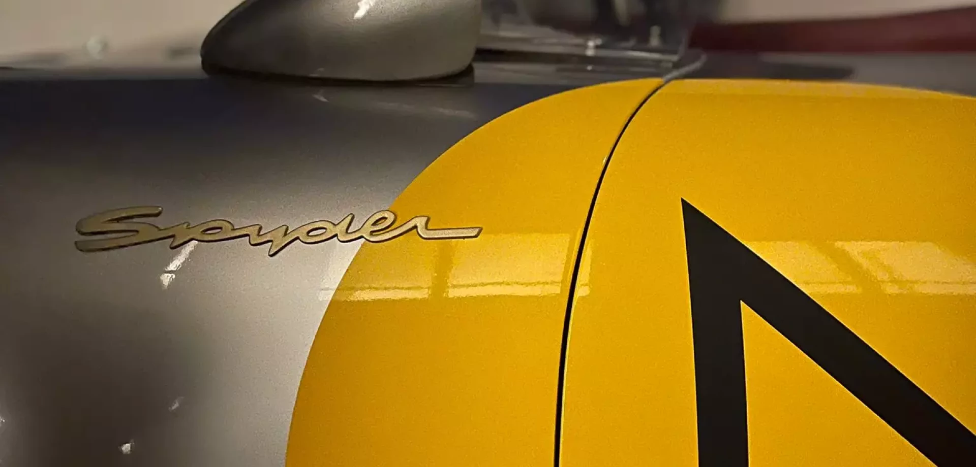 vinyle adhésif sur une Posche