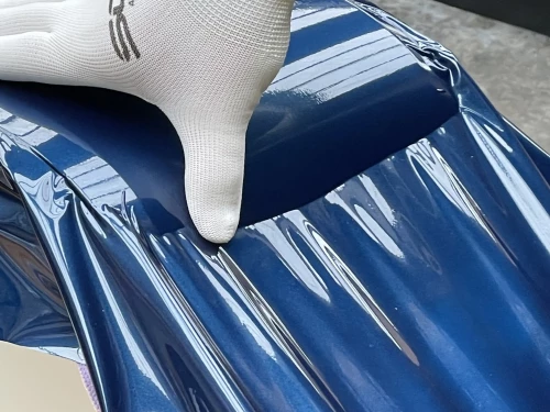 un exemple de wrapping d'une pièce de voiture