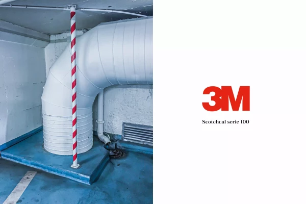 signalétique dans un parking