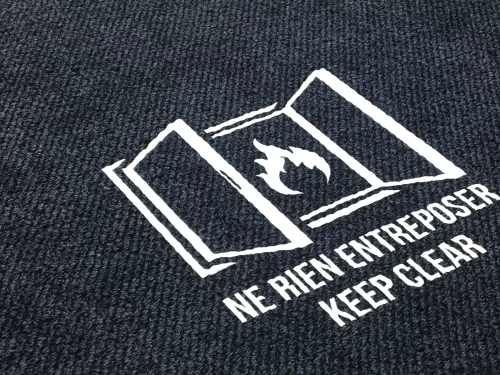 marquage au sol anti feu