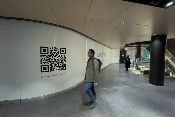 devanture de vitrine preview publicitaire