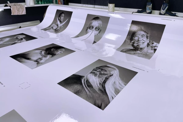 impression de portraits d'art