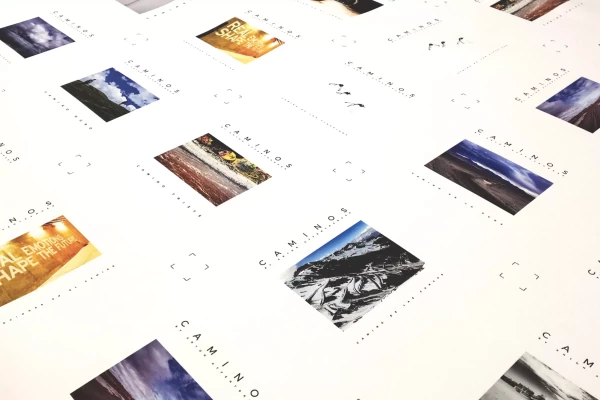 impression de photos sur papier glacé représentant des paysages